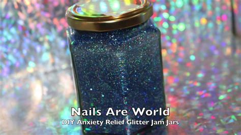 Diy Stress Relief Glitter Jam Jars Super Easy Youtube