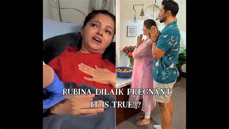 Rubina Dilaik Pregnant Is It True Youtube