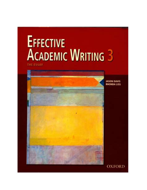 Effective Academic Writing 3 Lujan Di Ben