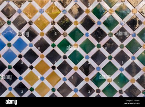 Azulejos árabes Alhambra De Granada Fotos E Imágenes De Stock Alamy