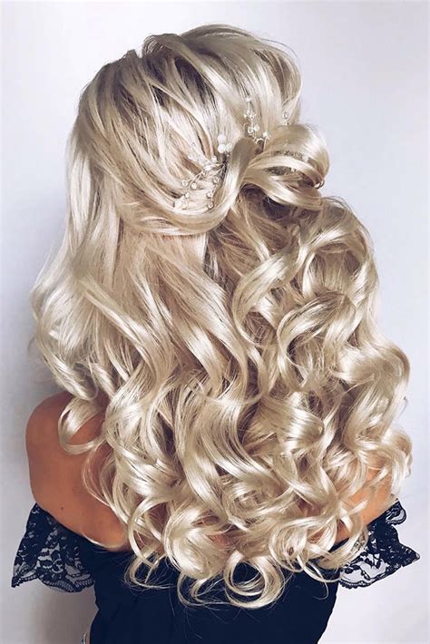 If you're asking your hair to be straight one moment and then putting curls with a curling iron in the next, you might not get the wearability that you're going to want, especially for your wedding day. 30 OH SO PERFECT CURLY WEDDING HAIRSTYLES - My Stylish Zoo