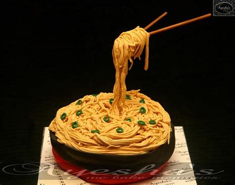 Noodle Cake Decorated Cake By Ayesha Cakesdecor