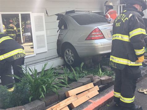 Woman 72 Dies After Car Crashes Into Seattle Home Seattle Wa Patch
