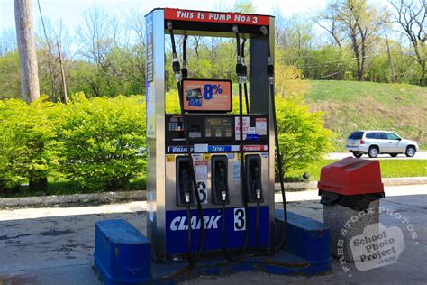 Gas Pump Free Stock Photo Image Picture Clark Gas Station Royalty
