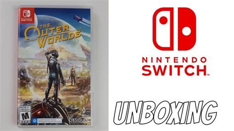 The Outer Worlds Nintendo Switch Game Unboxing Youtube