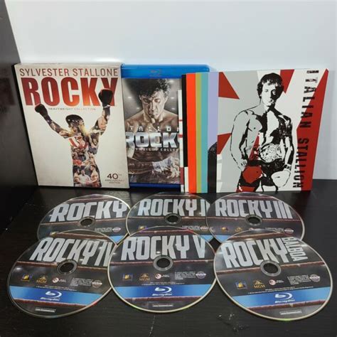 Rocky Heavyweight Collection Blu Ray Disc Set Th Anniversary Edition EBay