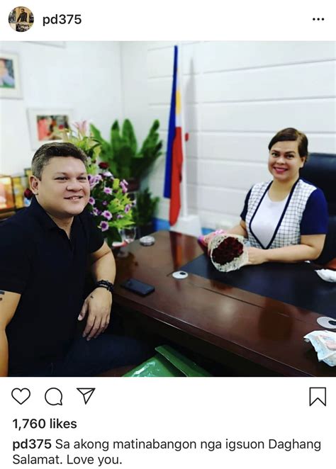 Sibling Goals Paolo Duterte Shows Some Love To Lil Sis Inday Sara