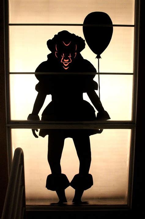 20 Diy Halloween Window Silhouettes Will Creepy Of Night