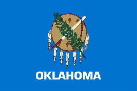Fileflag Of Oklahomasvg Wikimedia Commons