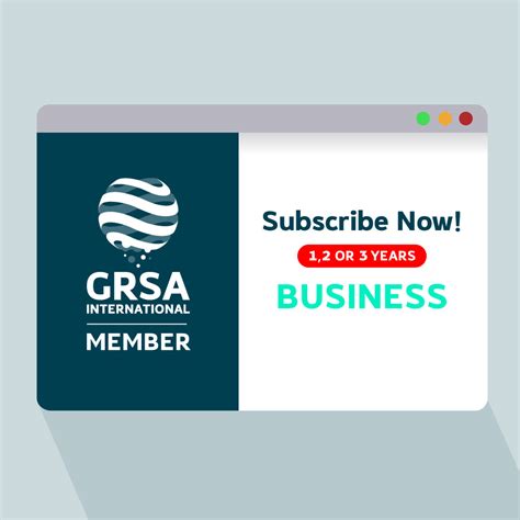 Business Grsa International Subscription Grsa International