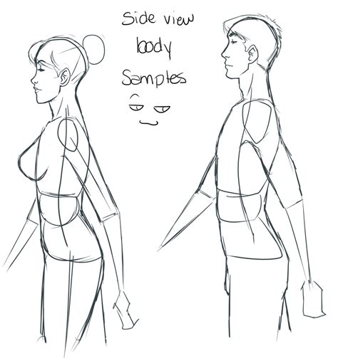A basic understanding of the anatomy of your lower back can help you identify and differentiate a. Tutorial - Side view body by Val4s-san on deviantART | Drawing poses male, Male body drawing ...