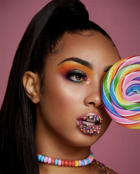 Hoodrichbrats ️ Candy Photoshoot Candy Makeup Photographic Makeup