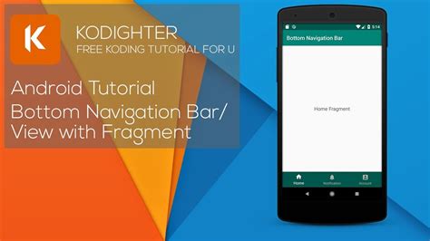 A customizable bottom bar library with curved animations. Android Studio Tutorial - Bottom Navigation Bar / View ...