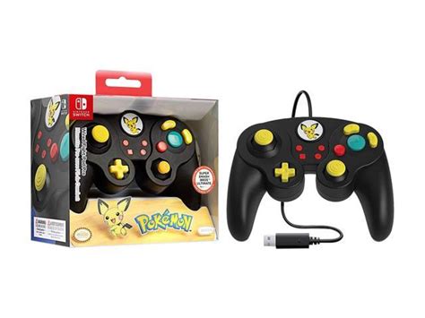 Pdp Wired Fight Pad Pro Controller Pichu Edition Nintendo Switch