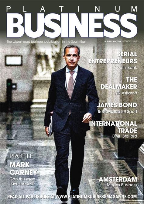 Platinum Business Magazine Issue 27 Surrey Business Magazine