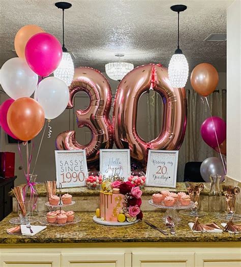 My 30th Birthday Birthday Party Theme Decorations 30th Birthday