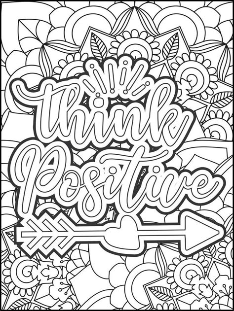 Motivational Quotes Coloring Page Inspirational Quotes Coloring Page Affirmat Inspirational