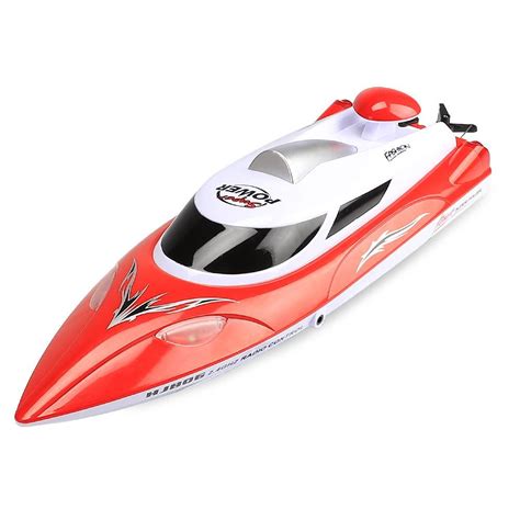 hj806 rc boat high speed 35km h 200m control distance fast ship with cooling water system
