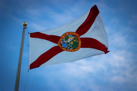 Florida State Flag Nylon Or Poly