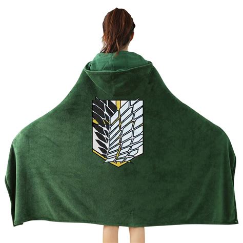 Buy Attack On Titan Blanket Cloak 3d Shingeki No Kyojin Scout Regiment