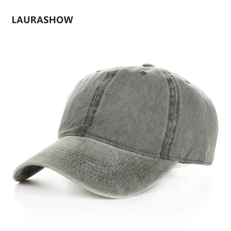 Laurashow 2018 New Wash Baseball Caps Cotton Spring Hat Comfortable