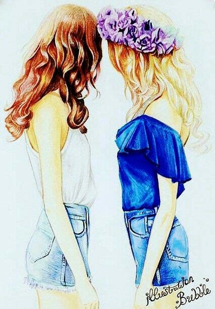 Maybe you would like to learn more about one of these? Unidas | Best friend drawings, Bff drawings, Drawings of ...