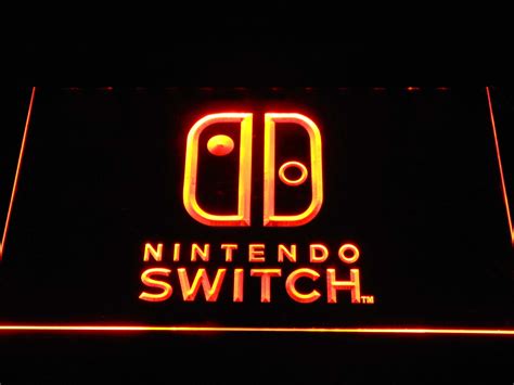 Nintendo Switch Led Neon Sign Safespecial