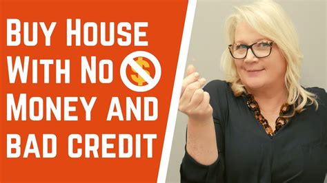 How To Buy A House With No Money Down And Bad Credit Youtube