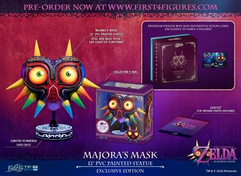 Majoras Mask Pvc Exclusive Edition By First 4 Figures Available For
