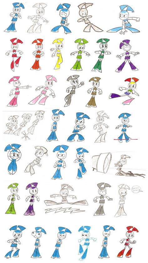 Some content is for members only, please sign up to see all content. Teenage Robot Sheet 2 by Spectrumelf on DeviantArt