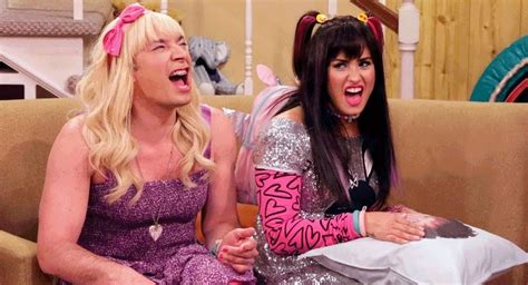 Jimmy Fallon And Demi Lovato Whip Out An Ew Sketch On The Tonight