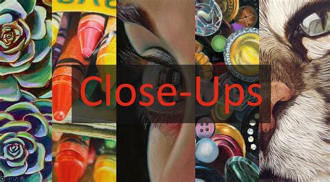 Artists Who Create Close Ups The Arty Teacher Close Up Art Close