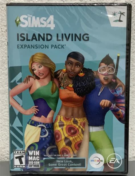 💥 The Sims 4 Island Living ~ Expansion Pack Pc Winmac Dvd Rom 2019🆕