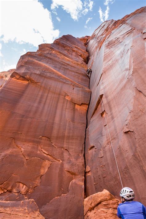 Rock Climbing Moab Ut — Moab Desert Adventures Rock Climbing Moab