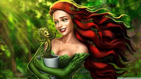 Please contact us if you want to publish a poison ivy wallpaper on our site. Groot and Poison Ivy Ultra HD Desktop Background Wallpaper ...