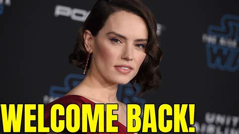 Daisy Ridley Returns To Social Media After Online Hate Why It Was