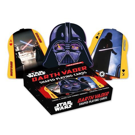 Star Wars Darth Vader Shaped Playing Cards William Valentine Collection