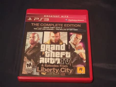 Grand Theft Auto Iv Gta 4 Ps3 Complete Edition Greatest Hits Sony