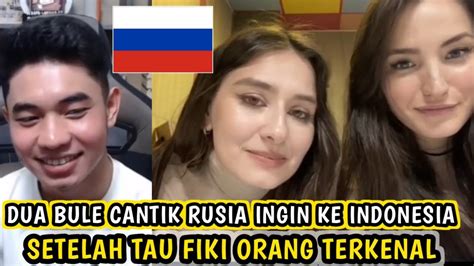 Bule Rusia Ini Ingin Datang Ke Indonesia Setelah Ngobrol Dengan Fiki
