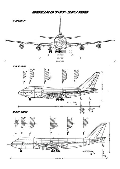 Boeing Blueprint Aircraft Design Blueprints Airplane Drawing My XXX