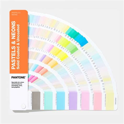 Pastels And Neons Guide Coated And Uncoated Pantone Sm Samas