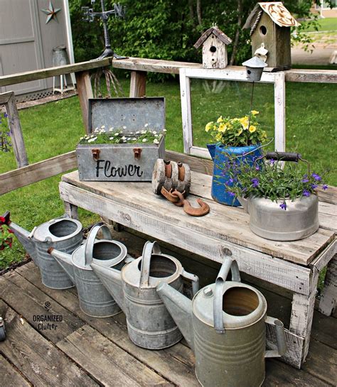 Container gardens are great for beginning gardeners, people who have limited space, or anyone who wants to dress up their porch or patio. Junk Garden Containers Around The Deck | Outdoors | Garden junk, Container gardening, Container ...