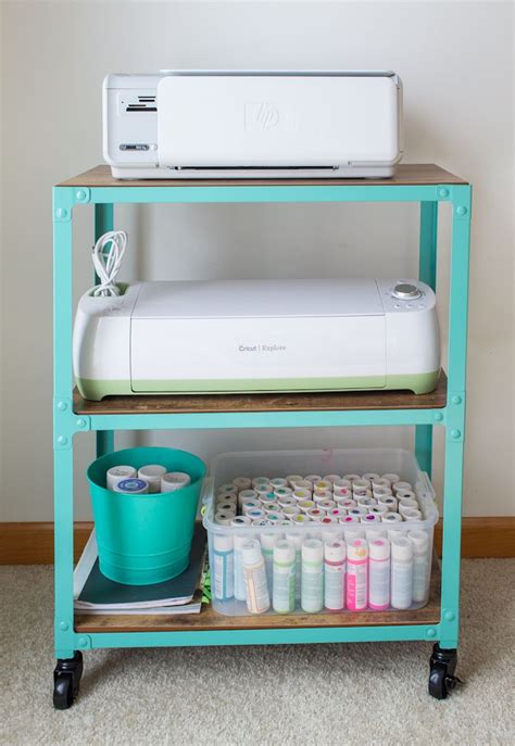 Furthermore, it has a side printer shelf with a privacy panel. 9 Genius Ways to Hide a Clunky Printer | Metals, Printers ...