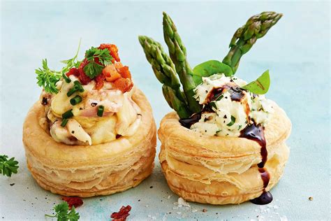 Goat S Cheese And Asparagus Vol Au Vents