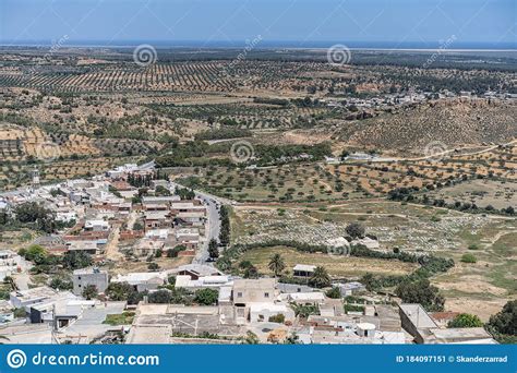 Welcome To Tunisia Takrouna Stock Image Image Of Sahel Ruin 184097151