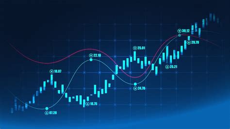 Premium Vector Stock Market Or Forex Trading Graph In Graphic Concept