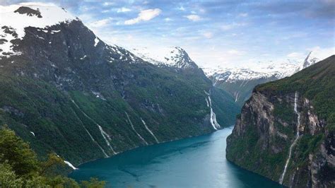 River Canyon Nature Landscape Mountain Norway