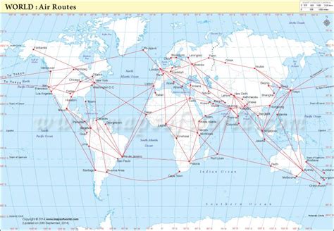 Flight Routes Around The World Worldmap Airroute Flightroutes