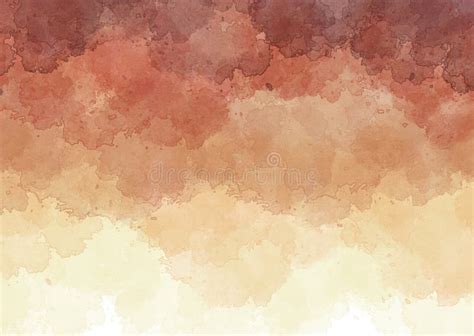 Red Abstract Gradient Watercolor Paint Background Stock Photo Image