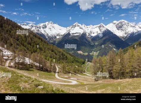 Geography Travel Italy South Tyrol Background Of Mountains On The